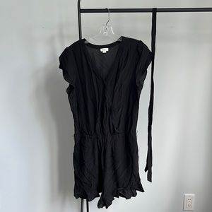 Black Loft Romper